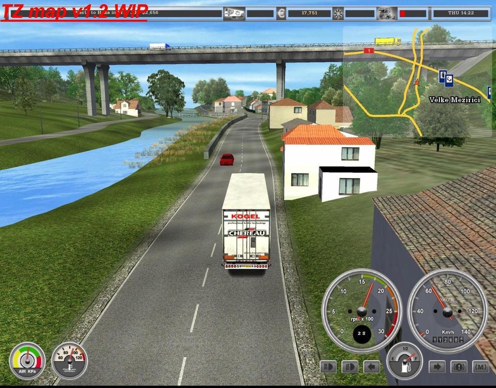 tzmap245 - TZ map example