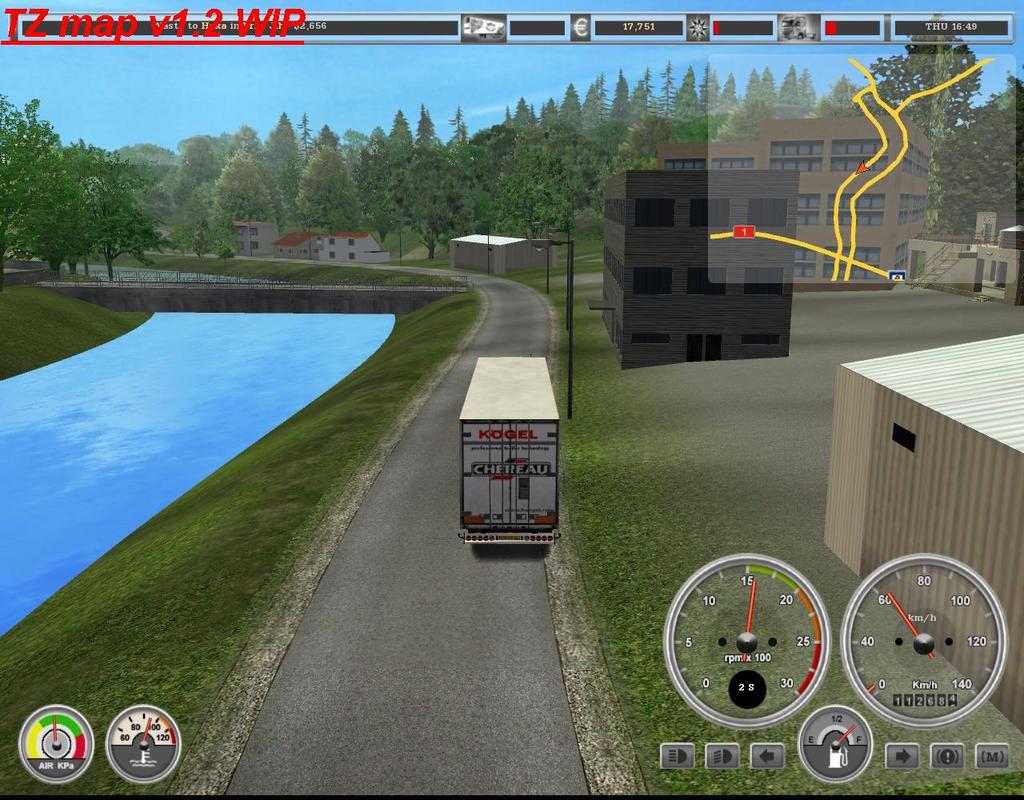 tzmap250 - TZ map example