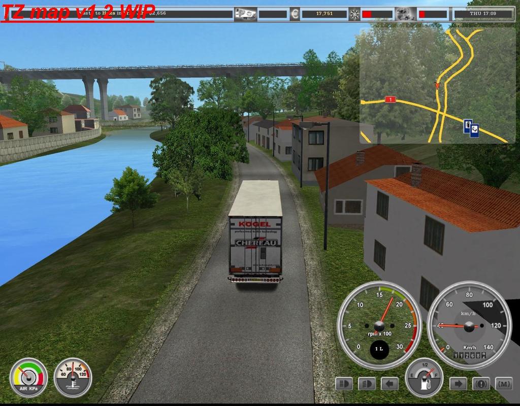 tzmap251 - TZ map example