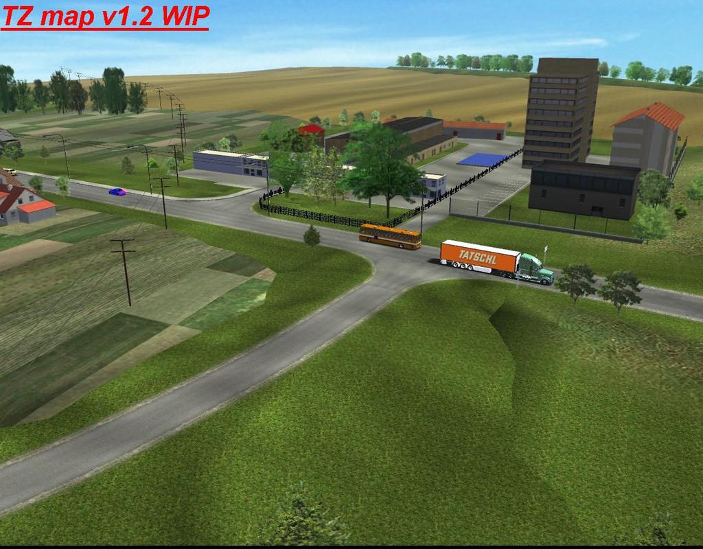 tzmap255 - TZ map example