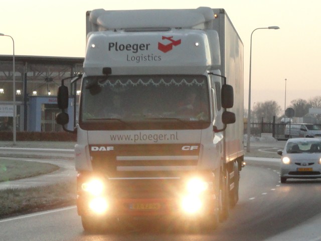 DAF CF Ploeger 009 trucks gespot in Hoogeveen