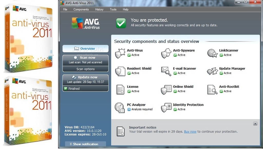 AVG Anti Virus 2011 - 