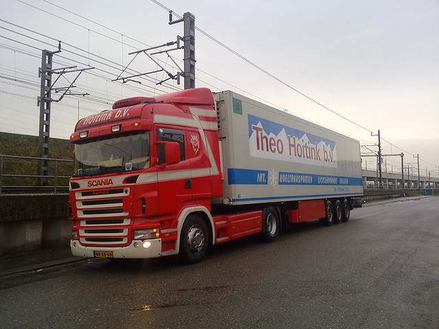 Nick krabben Foto's van de trucks van TF leden