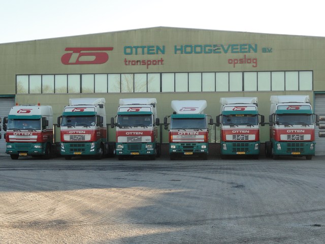 Otten trucks gespot in Hoogeveen