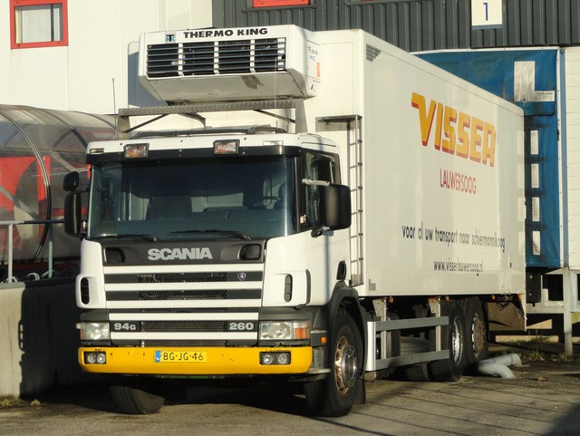 Visser trucks gespot in Hoogeveen