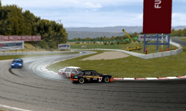 Rover + Alfa + Nissan in hairpin Picture Box