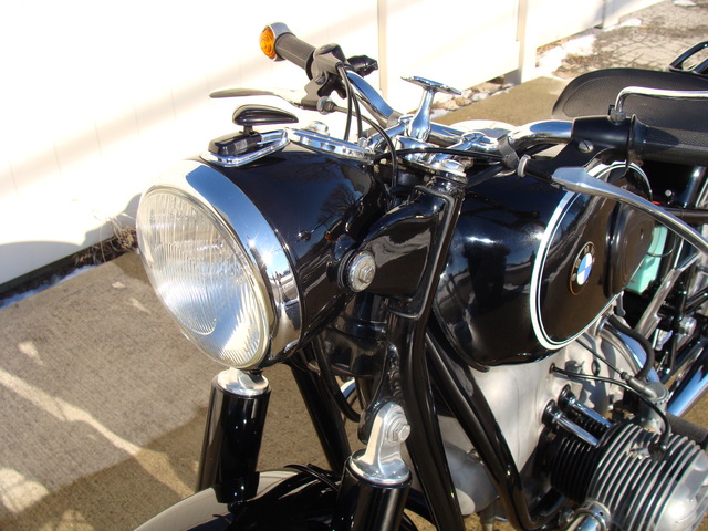 641284 '66 R50-2 Black 004 SOLD.......1966 BMW R50/2, 19,257 Miles. Fresh 10K Service.