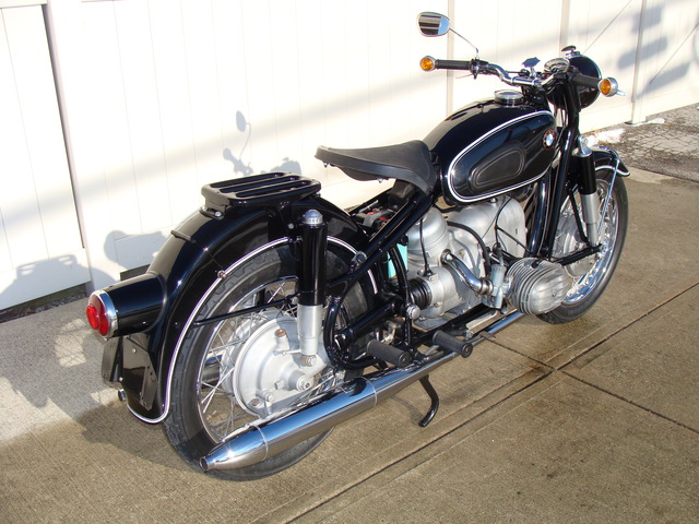 641284 '66 R50-2 Black 020 SOLD.......1966 BMW R50/2, 19,257 Miles. Fresh 10K Service.