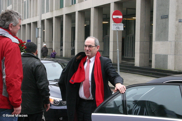 RenÃ© Vriezen 2011-02-12 #0108 PvdA Arnhem Land vd Markt campagne PV2011 Job Cohen zaterdag 12 februari 2011