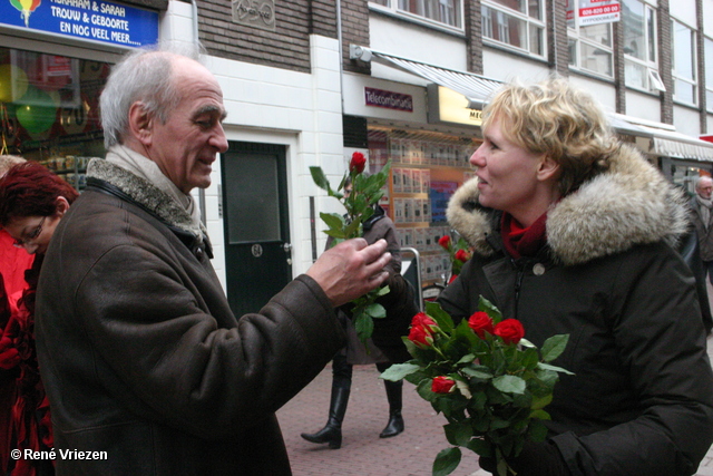 RenÃ© Vriezen 2011-02-12 #0253 PvdA Arnhem Land vd Markt campagne PV2011 Job Cohen zaterdag 12 februari 2011