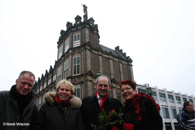 RenÃ© Vriezen 2011-02-12 #0265 PvdA Arnhem Land vd Markt campagne PV2011 Job Cohen zaterdag 12 februari 2011