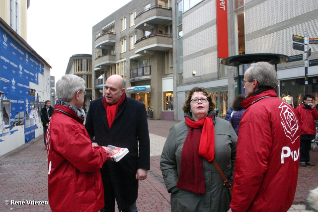 René Vriezen 2011-02-12 #0271 PvdA Arnhem Land vd Markt campagne PV2011 Job Cohen zaterdag 12 februari 2011