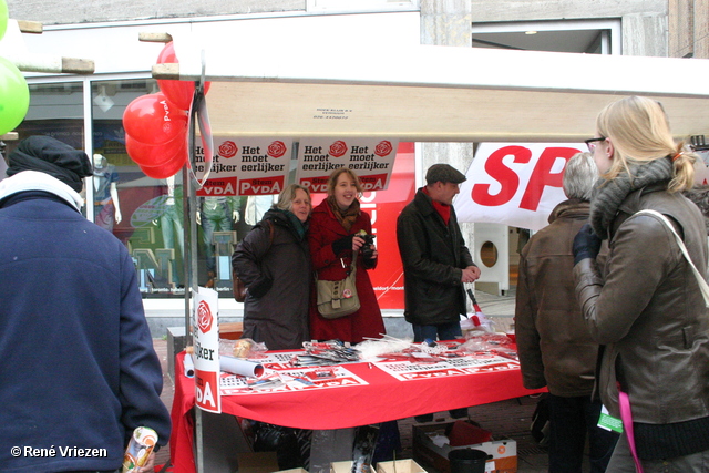 RenÃ© Vriezen 2011-02-19 #0007 PvdA Arnhem Land vd Markt campagne PV2011 zaterdag 19 februari 2011