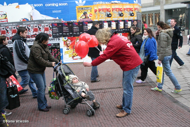 RenÃ© Vriezen 2011-02-19 #0012 PvdA Arnhem Land vd Markt campagne PV2011 zaterdag 19 februari 2011