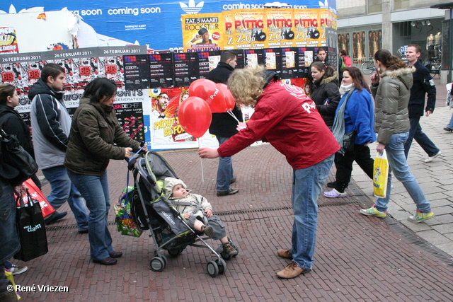 René Vriezen 2011-02-19 #0012 PvdA Arnhem Land vd Markt campagne PV2011 zaterdag 19 februari 2011