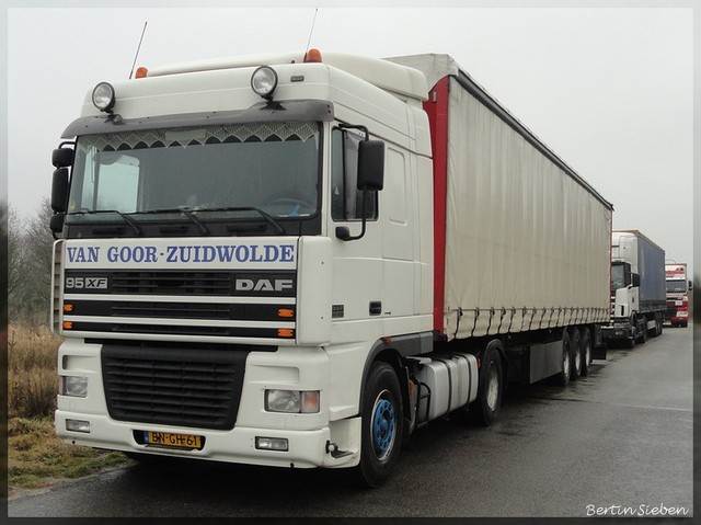 Spotten in Hoogeveen  25&26 feb 017-BorderMaker trucks gespot in Hoogeveen