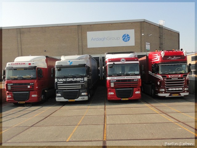 foto`s stage 014-BorderMaker trucks gespot in Hoogeveen