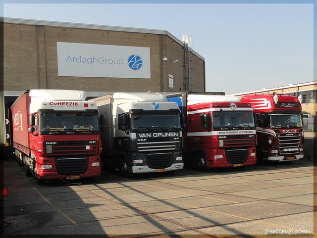 foto`s stage 019-BorderMaker trucks gespot in Hoogeveen