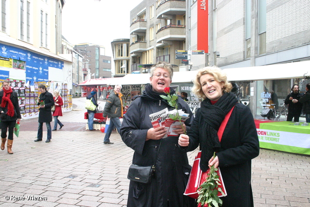 RenÃ© Vriezen 2011-02-26 #0025 PvdA Arnhem Land vd Markt campagne PV2011 zaterdag 26 februari 2011