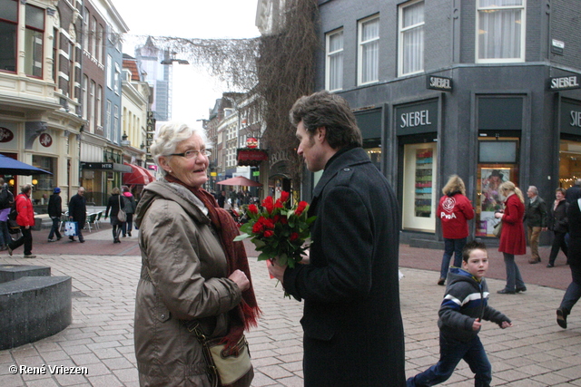 RenÃ© Vriezen 2011-02-26 #0030 PvdA Arnhem Land vd Markt campagne PV2011 zaterdag 26 februari 2011