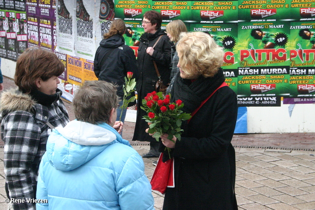 RenÃ© Vriezen 2011-02-26 #0046 PvdA Arnhem Land vd Markt campagne PV2011 zaterdag 26 februari 2011