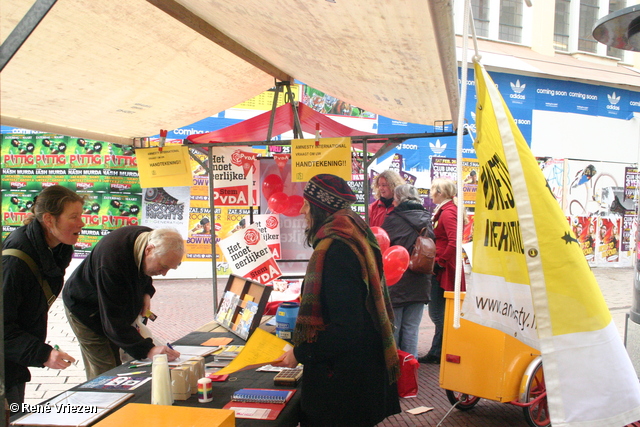 RenÃ© Vriezen 2011-02-26 #0078 PvdA Arnhem Land vd Markt campagne PV2011 zaterdag 26 februari 2011