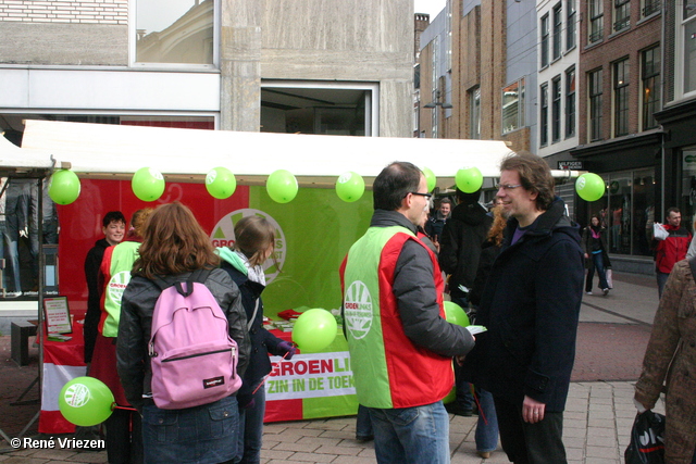 RenÃ© Vriezen 2011-02-26 #0086 PvdA Arnhem Land vd Markt campagne PV2011 zaterdag 26 februari 2011