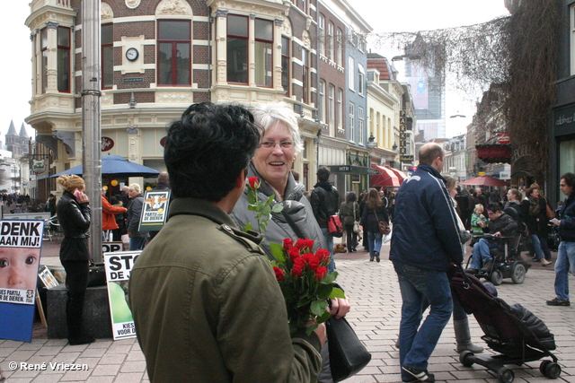 René Vriezen 2011-02-26 #0101 PvdA Arnhem Land vd Markt campagne PV2011 zaterdag 26 februari 2011