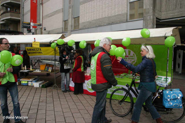 RenÃ© Vriezen 2011-02-26 #0104 PvdA Arnhem Land vd Markt campagne PV2011 zaterdag 26 februari 2011