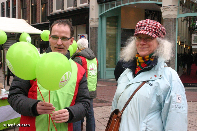 RenÃ© Vriezen 2011-02-26 #0107 PvdA Arnhem Land vd Markt campagne PV2011 zaterdag 26 februari 2011