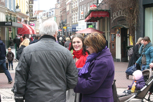 RenÃ© Vriezen 2011-02-26 #0117 PvdA Arnhem Land vd Markt campagne PV2011 zaterdag 26 februari 2011