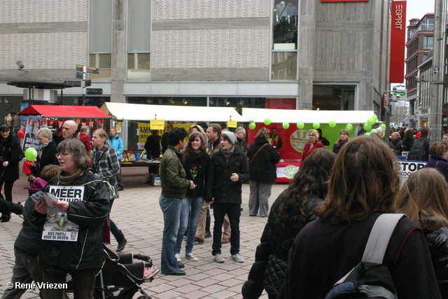 RenÃ© Vriezen 2011-02-26 #0118 PvdA Arnhem Land vd Markt campagne PV2011 zaterdag 26 februari 2011