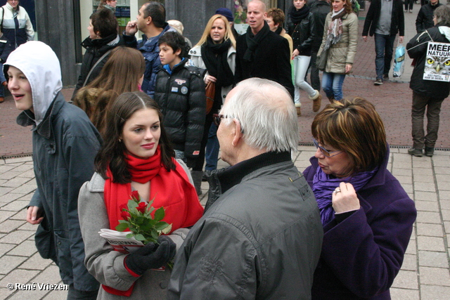 RenÃ© Vriezen 2011-02-26 #0120 PvdA Arnhem Land vd Markt campagne PV2011 zaterdag 26 februari 2011