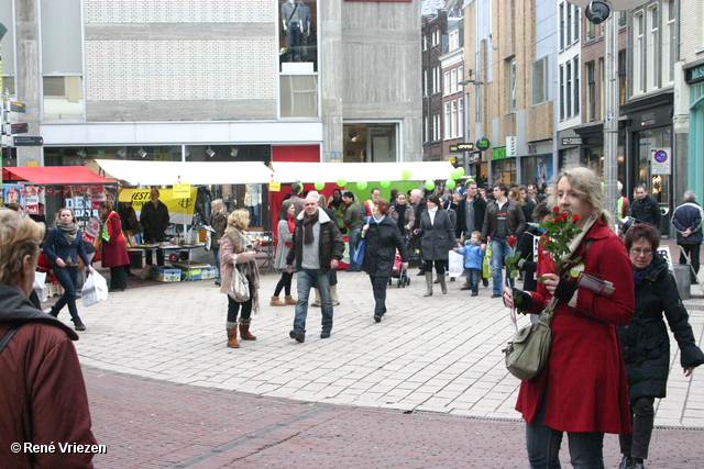 RenÃ© Vriezen 2011-02-26 #0133 PvdA Arnhem Land vd Markt campagne PV2011 zaterdag 26 februari 2011