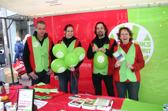 RenÃ© Vriezen 2011-02-26 #0146 PvdA Arnhem Land vd Markt campagne PV2011 zaterdag 26 februari 2011