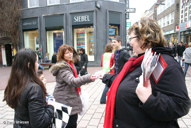 RenÃ© Vriezen 2011-02-26 #0151 PvdA Arnhem Land vd Markt campagne PV2011 zaterdag 26 februari 2011