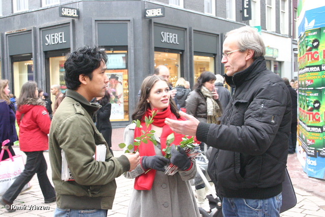 RenÃ© Vriezen 2011-02-26 #0154 PvdA Arnhem Land vd Markt campagne PV2011 zaterdag 26 februari 2011