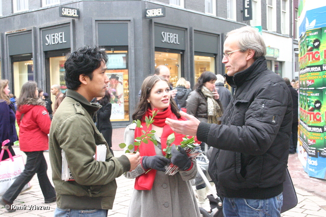 René Vriezen 2011-02-26 #0154 PvdA Arnhem Land vd Markt campagne PV2011 zaterdag 26 februari 2011