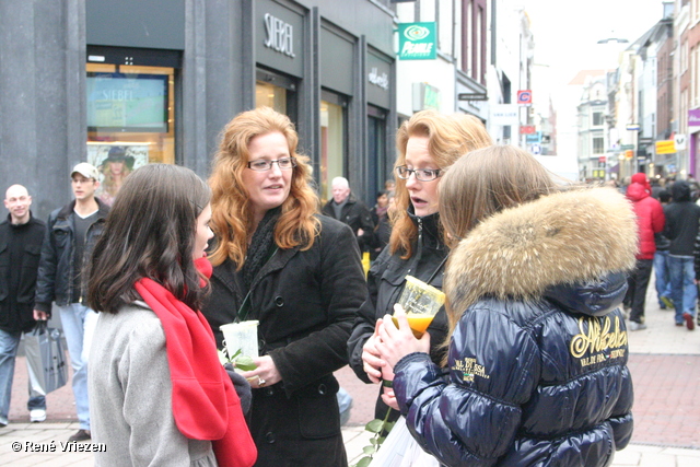 RenÃ© Vriezen 2011-02-26 #0157 PvdA Arnhem Land vd Markt campagne PV2011 zaterdag 26 februari 2011