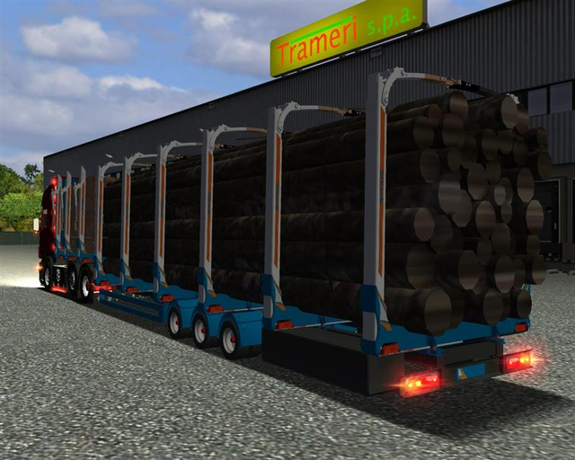 ets Log Trailer kleine wielen2 ETS TRAILERS