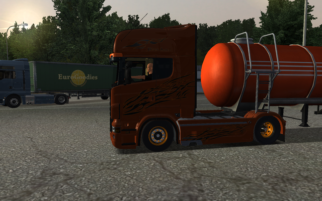 gts Scania Black Amber1  ETS & GTS