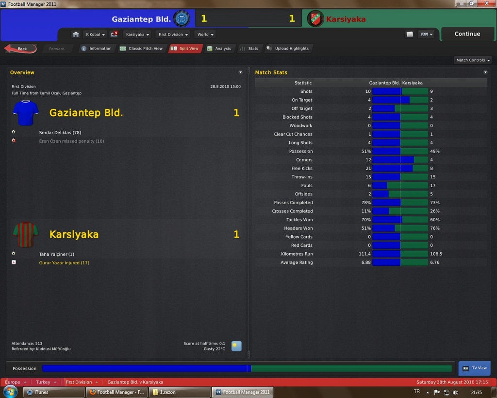 antepbld-karsiyaka 28.08 - 