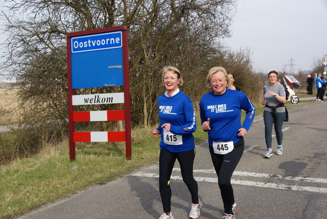 DSC04051 Halve van Oostvoorne 12 maart 2011