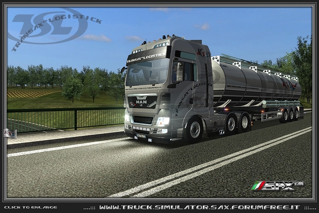 TSLâ„¢ MAN TGX + Food Tanker 03 TSLâ„¢ MAN TGX + Food Tanker