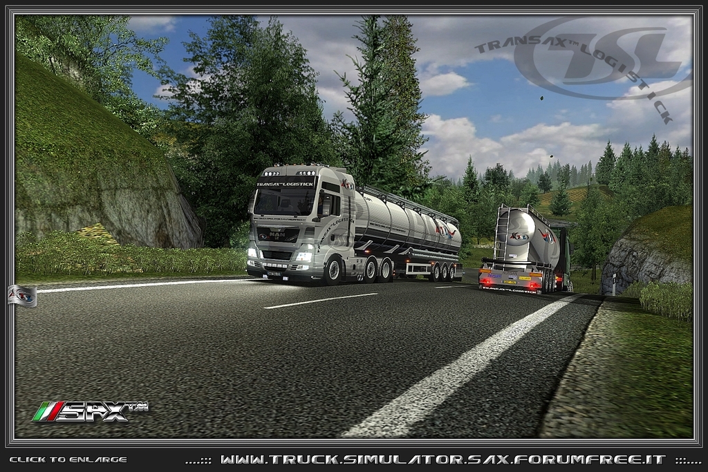 TSL™ MAN TGX + Food Tanker 09 - TSL™ MAN TGX + Food Tanker