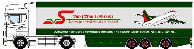 4 serie blank Luchtvracht Transport manager oud