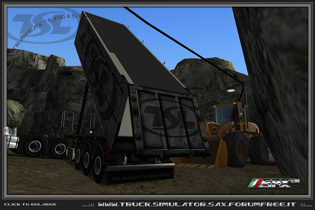 TSLâ„¢ IVECO Stralis 6x4 + Kipper 05 - TSLâ„¢ IVECO Stralis 6x4 + Mulden Kipper