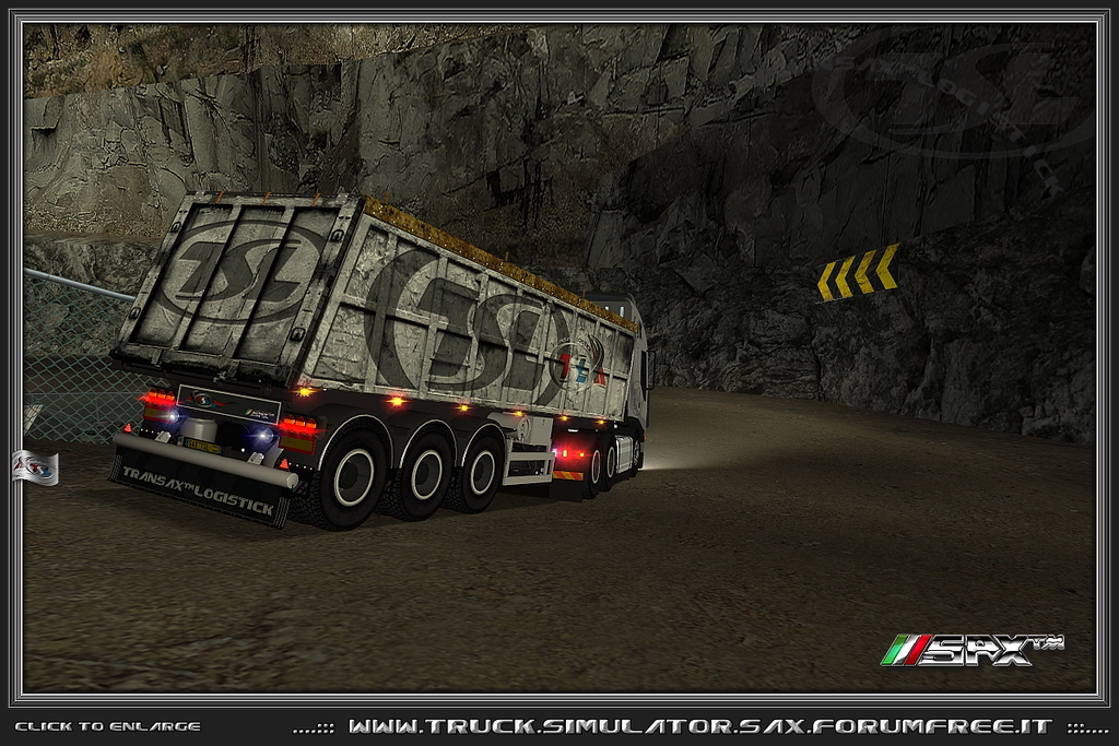 TSLâ„¢ IVECO Stralis 6x4 + Kipper 08 - TSLâ„¢ IVECO Stralis 6x4 + Mulden Kipper