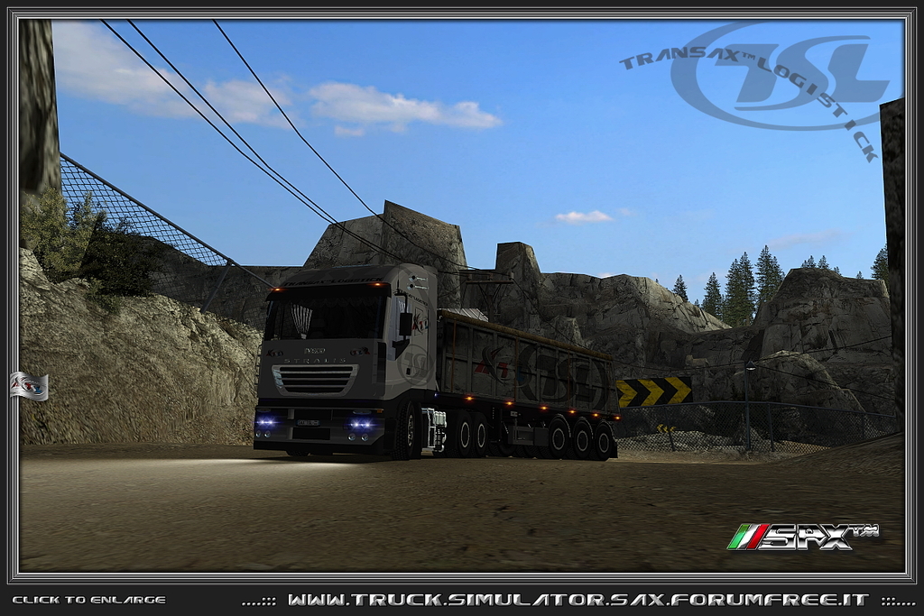 TSLâ„¢ IVECO Stralis 6x4 + Kipper 18 - TSLâ„¢ IVECO Stralis 6x4 + Mulden Kipper