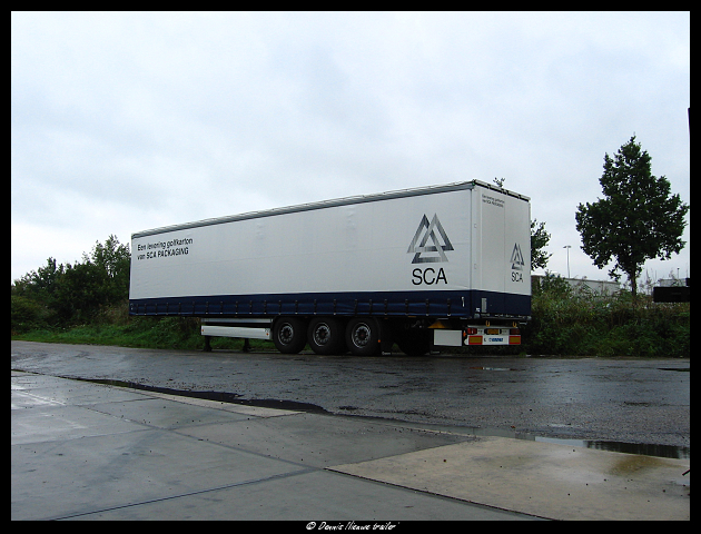 Nieuwe trailer Schotpoort Transport